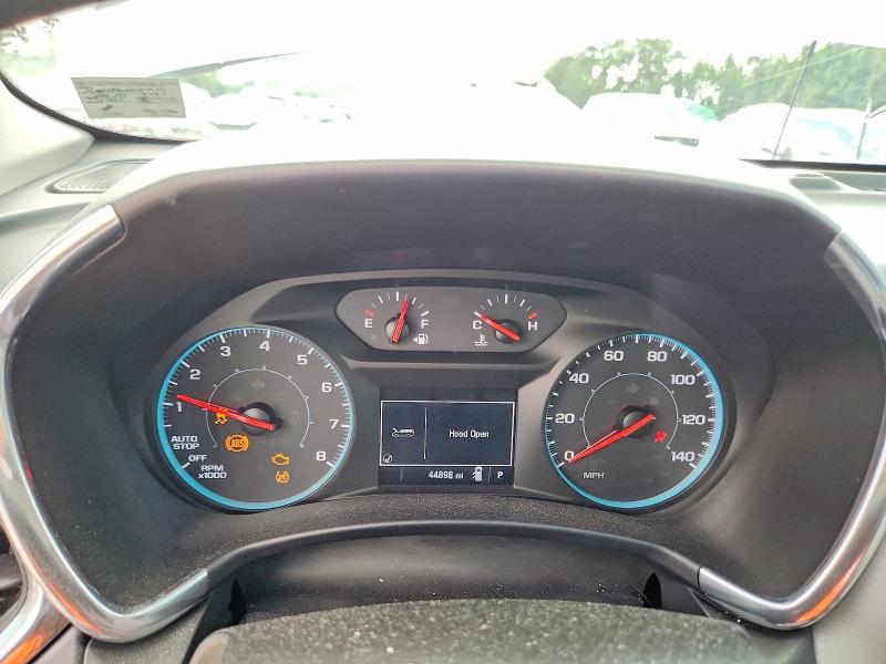 2021 Chevrolet Equinox VIN 2GNAXFEV5M6107914 COPART salvage auction — FRAME DAMAGE, Va - Cert Of Title - Salvage, sold $3,300 on 2026-07-30 (photo 9)