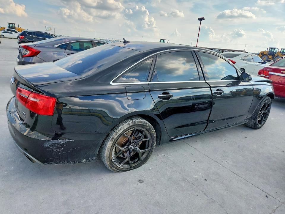 2015 Audi A6 VIN WAUFGAFCXFN004191 COPART salvage auction — FRONT END, Tx - Certificate Of Title, sold $850 on 2026-07-31 (photo 3)