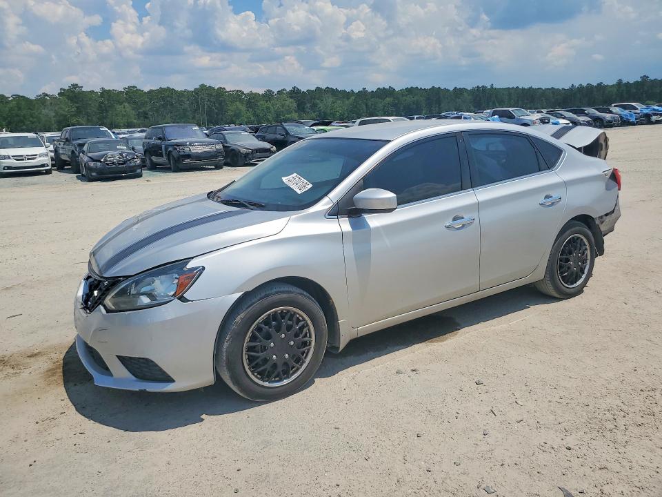 2018 Nissan Sentra VIN 3N1AB7AP8JY336959 COPART salvage auction — REAR END, Sc - Cert Of Title-Salvage, sold $450 on 2026-08-03 (photo 1)