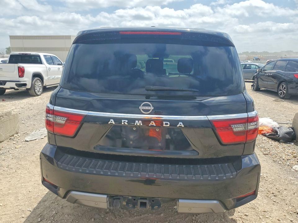 2021 Nissan Armada VIN JN8AY2AC2M9147654 COPART salvage auction — MECHANICAL, Salvage Title, sold $13,200 on 2026-07-28 (photo 6)