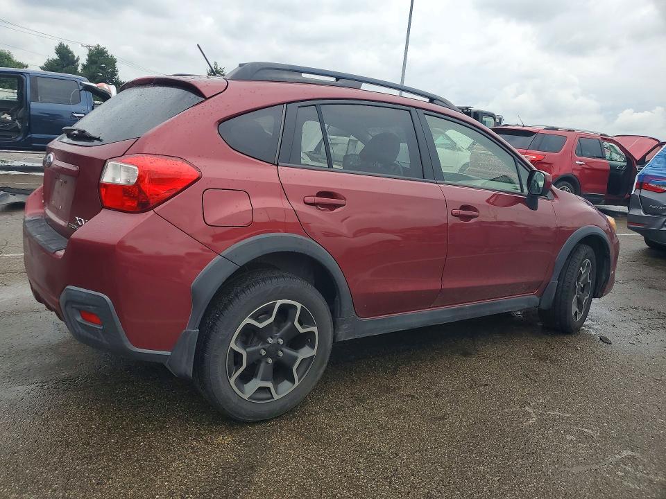 2014 Subaru Xv VIN JF2GPAGC9E8283895 COPART salvage auction — UNDERCARRIAGE, Oh - Cert Of Title-Salvage, sold $2,350 on 2026-07-06 (photo 3)