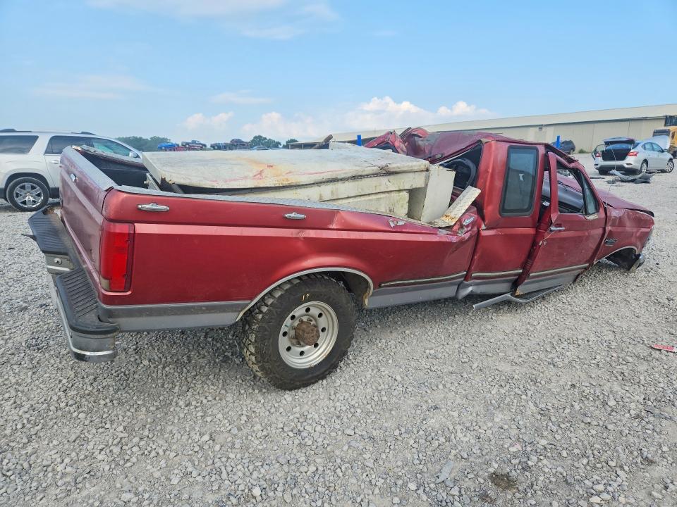 1997 Ford F250 VIN 1FTHX26F1VEA80490 COPART salvage auction — ALL OVER, Tn - Salvage Certificate, sold $1,300 on 2026-07-02 (photo 3)