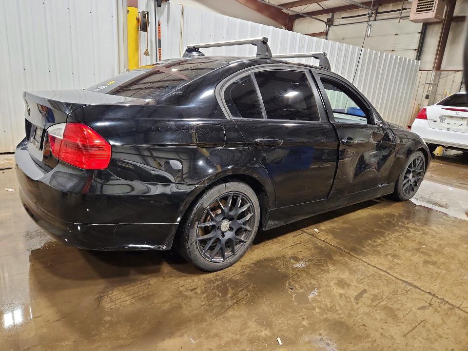 2007 BMW 3er VIN WBAVC93587KZ70229 COPART salvage auction — FRONT END, Pa - Certificate Of Salvage, sold $425 on 2026-07-02 (photo 3)