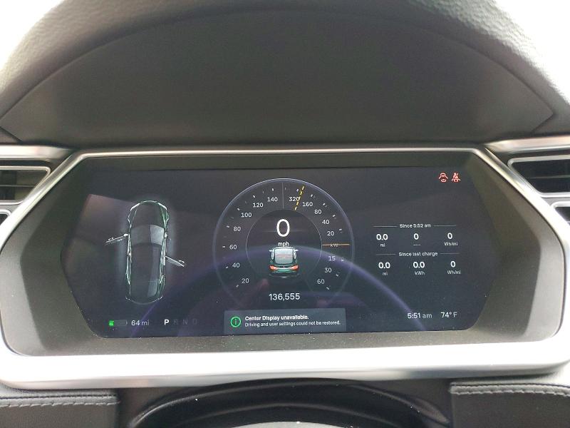 2013 Tesla VIN 5YJSA1DP1DFP27061 COPART salvage auction — FRONT END, Ny - Mv-907A Salvage Certificate, sold $4,200 on 2026-07-09 (photo 9)