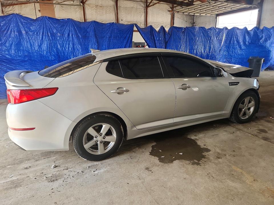 2014 Kia VIN 5XXGM4A74EG259277 COPART salvage auction — FRONT END, KY - CERT OF TITLE-SALVAGE, sold $675 on 2026-07-27 (photo 3)