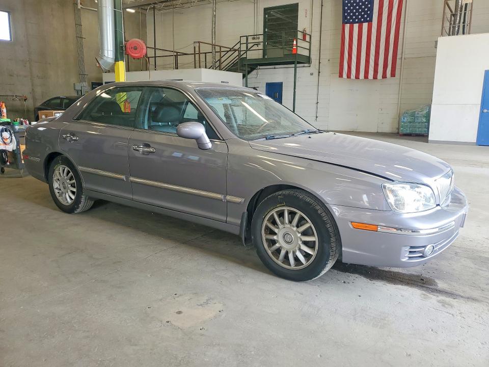 2005 Hyundai Xg VIN KMHFU45E45A401669 COPART salvage auction — FRONT END, Mn - Cert Of Title-Prior Salvage, sold $450 on 2026-07-28 (photo 4)
