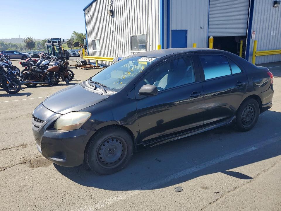 2007 Toyota Yaris VIN JTDBT923471121341 COPART salvage auction — MINOR DENT/SCRATCHES, Ca - Dis/Dlr/Exp App For Dup Clean, sold $400 on 2026-07-10 (photo 1)