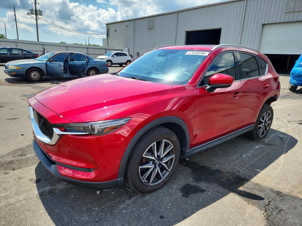 2018 Mazda VIN JM3KFADM4J1372177 COPART salvage auction — REAR END, Fl - Cert Of Title Slvg Rebuildable, sold $5,600 on 2026-07-06 (photo 1)
