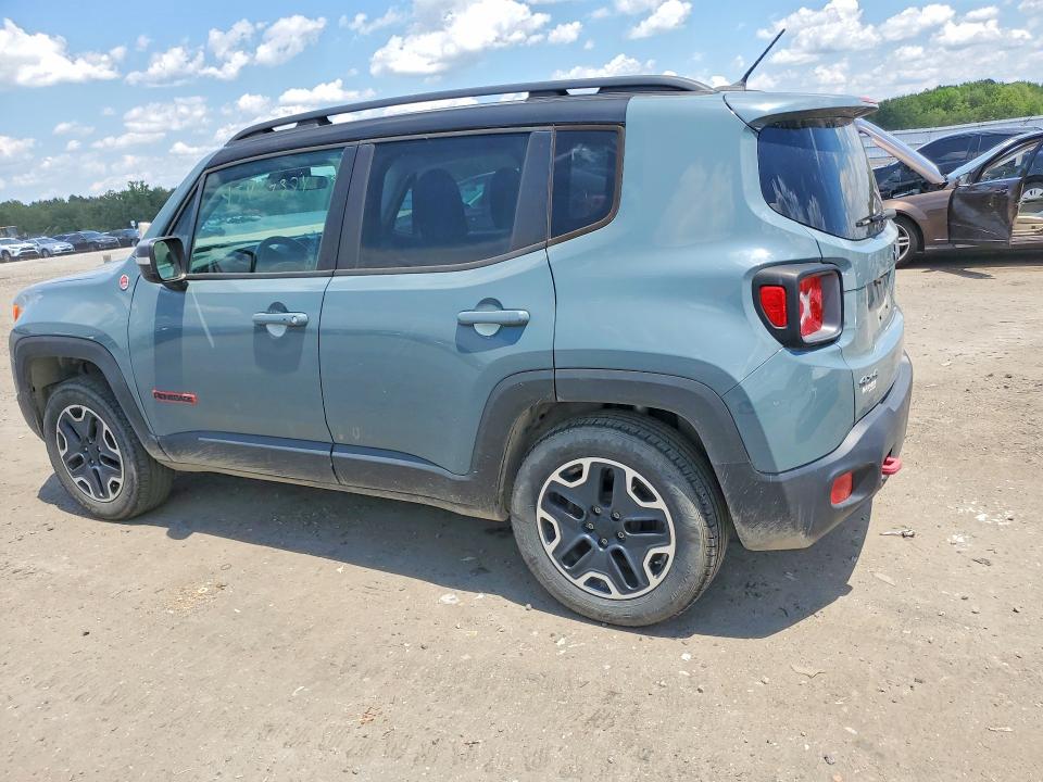 2016 Jeep Renegade VIN ZACCJBCTXGPD94008 COPART salvage auction — FRONT END, Va - Cert Of Title - Salvage, sold $1,200 on 2026-07-22 (photo 2)