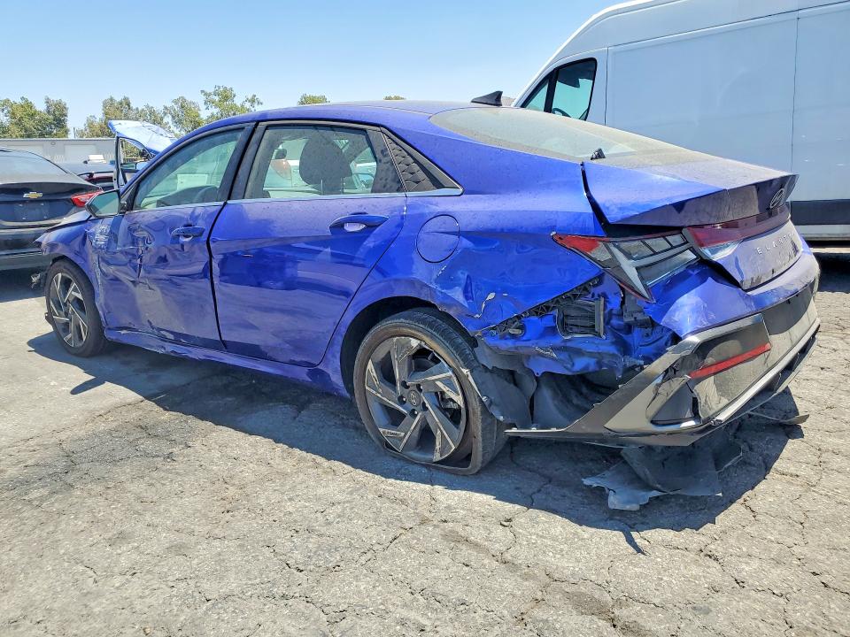 2025 Hyundai Elantra VIN KMHLS4DG0SU963347 COPART salvage auction — FRONT END, Fl - Cert Of Title Slvg Rebuildable (P), sold $5,700 on 2026-07-23 (photo 2)