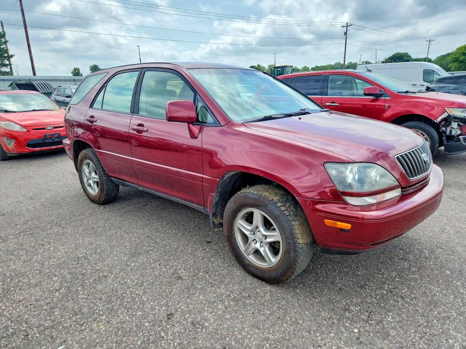 1999 Lexus Rx 300 VIN JT6GF10U9X0043811 COPART salvage auction — UNDERCARRIAGE, Mn - Cert Of Title-Prior Salvage, sold $575 on 2026-07-28 (photo 4)