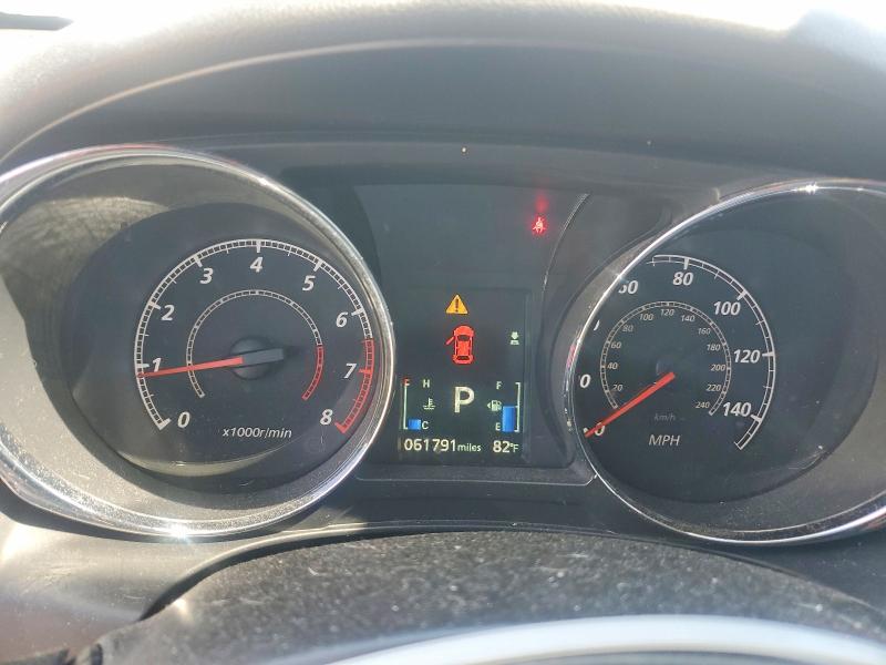 2020 Mitsubishi Outlander VIN JA4AR3AU9LU016721 COPART salvage auction — FRONT END, Ct - Cert Of Title-Salvage, sold $3,350 on 2026-07-24 (photo 9)