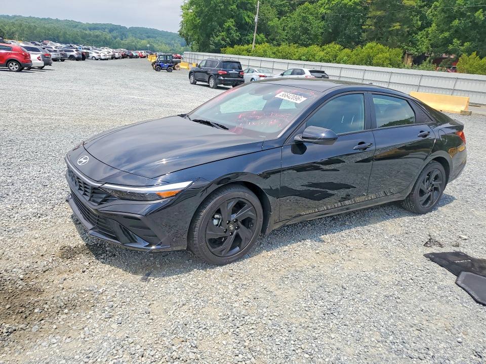 2026 Hyundai Elantra VIN KMHLM4DG4TU141730 COPART salvage auction — SIDE, Nc - Salvage Certificate Of Title, sold $2,050 on 2026-07-30 (photo 1)