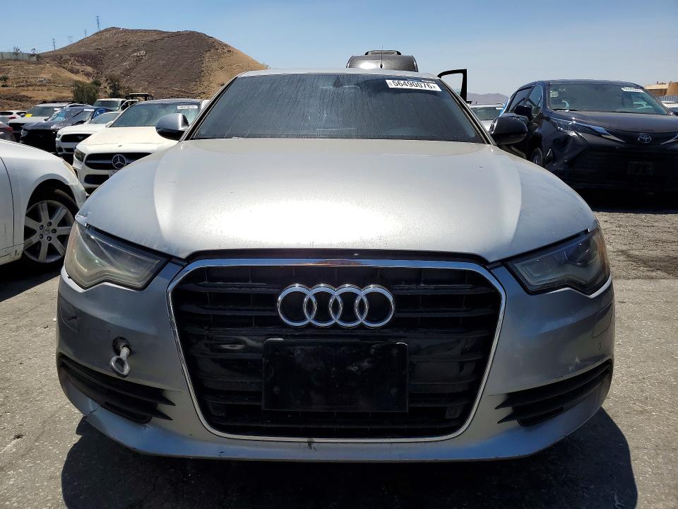 2012 Audi A6 VIN WAUDFAFC4CN093682 COPART salvage auction — MINOR DENT/SCRATCHES, Ca - App For Dup Clean Or Ac, sold $675 on 2026-07-02 (photo 5)