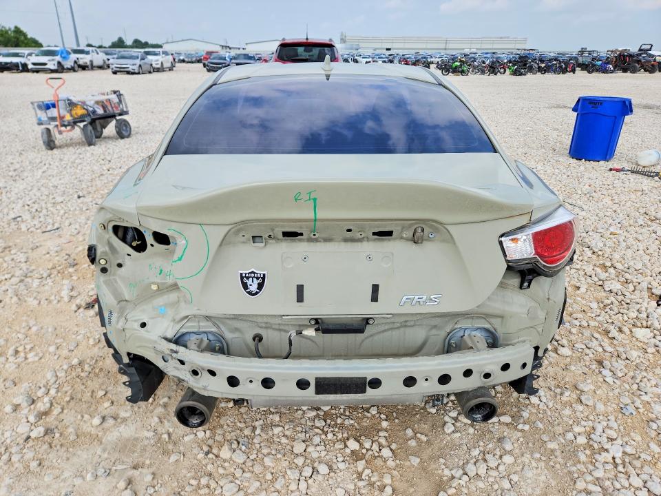 2016 Scion VIN JF1ZNAA1XG9706121 COPART salvage auction — REAR END, TX - SALVAGE VEHICLE TITLE (P), sold $1,200 on 2026-07-16 (photo 6)