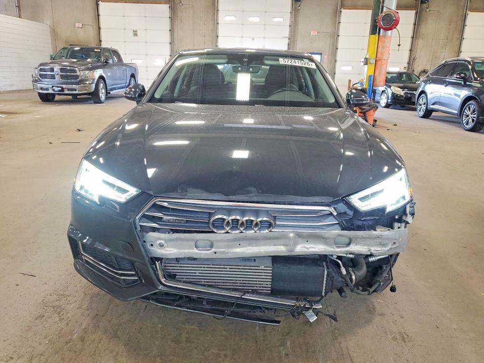 2017 Audi A4 VIN WAUENAF46HN040229 COPART salvage auction — FRONT END, Mn - Cert Of Title-Salvage, sold $450 on 2026-07-30 (photo 5)