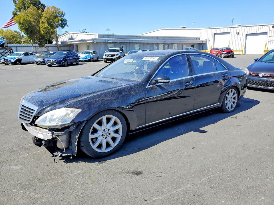2007 Mercedes-benz S-klasse VIN WDDNG71X07A118484 COPART salvage auction — FRONT END, Ca - Salvage Certificate, sold $775 on 2026-07-08 (photo 1)