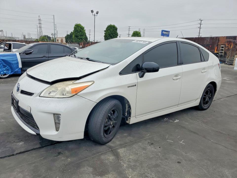 2015 Toyota Prius VIN JTDKN3DU8F0437083 COPART salvage auction — FRONT END, Ca - Salvage Certificate, sold $625 on 2026-07-22 (photo 1)