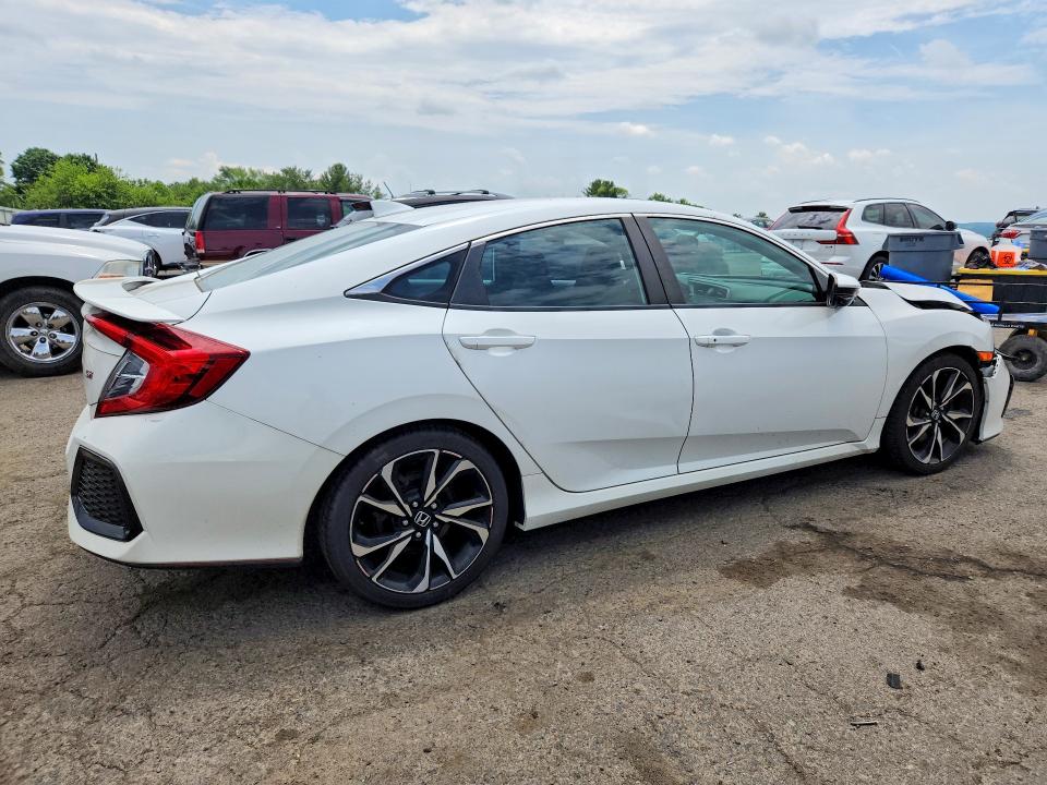 2017 Honda VIN 2HGFC1E5XHH705571 COPART salvage auction — FRONT END, Pa - Certificate Of Salvage, sold $5,600 on 2026-07-02 (photo 3)