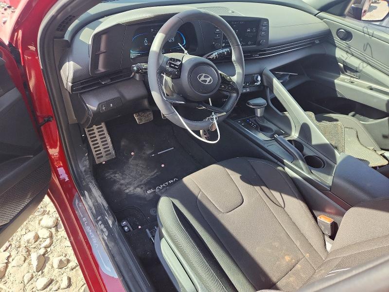 2025 Hyundai Elantra VIN KMHLM4DG0SU066278 COPART salvage auction — FRONT END, Nj - Cert Of Title-Salvage, sold $350 on 2026-07-27 (photo 8)