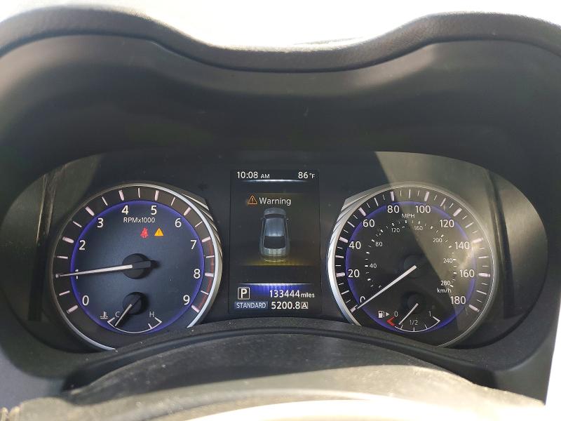 2016 Infiniti Q50 VIN JN1FV7AP8GM420708 COPART salvage auction — FRONT END, Nc - Salvage Certificate Of Title, sold $500 on 2026-07-29 (photo 9)