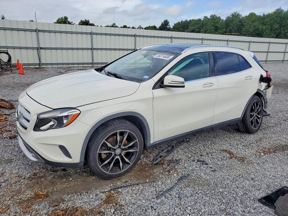 2015 Mercedes-benz Gla-klasse VIN WDCTG4EB5FJ170698 COPART salvage auction — REAR END, TX - SALVAGE VEHICLE TITLE, sold $2,150 on 2026-07-06 (photo 1)