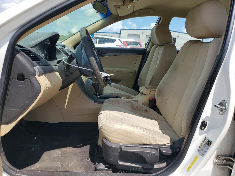2010 Hyundai Sonata VIN 5NPET4AC6AH633247 COPART salvage auction — FRONT END, OK - CERT OF TITLE-SALVAGE, sold $250 on 2026-07-28 (photo 7)