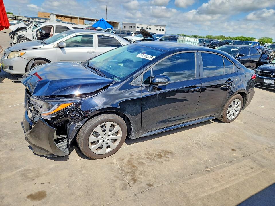 2026 Toyota VIN 5YFB4MDE9TP376829 COPART salvage auction — FRONT END, TX - SALVAGE VEHICLE TITLE (P), sold $7,200 on 2026-07-16 (photo 1)