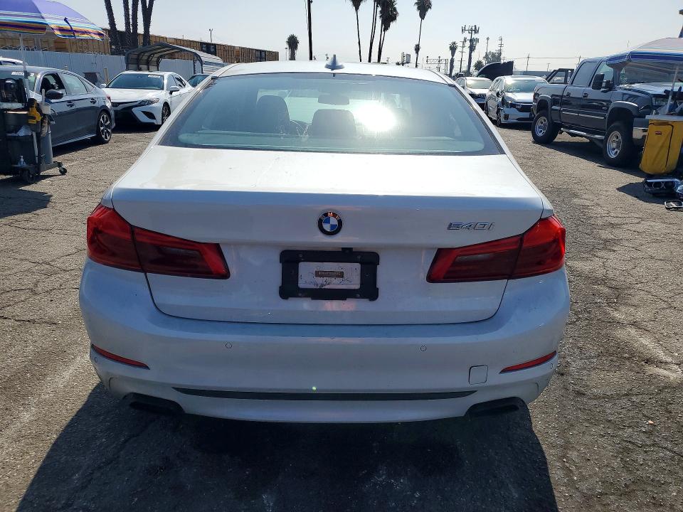 2018 BMW 5er VIN WBAJE5C51JWA94057 COPART salvage auction — FRONT END, CA - SALVAGE CERTIFICATE, sold $11,600 on 2026-07-24 (photo 6)