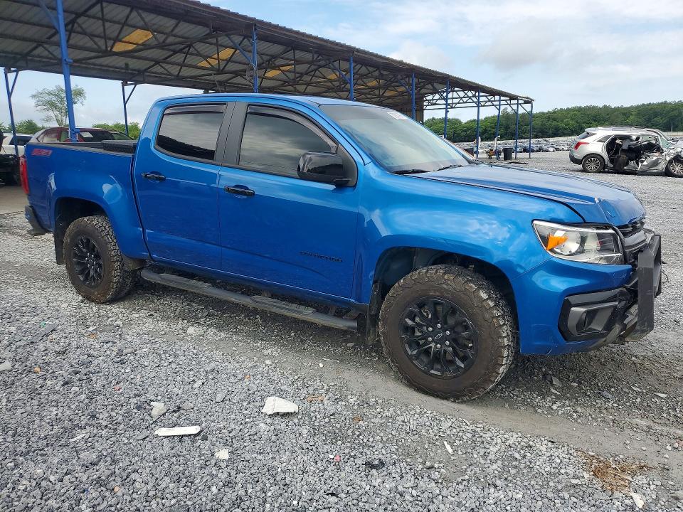 2022 Chevrolet Colorado VIN 1GCGTDEN3N1111967 COPART salvage auction — FRONT END, Ga - Cert Of Title-Salvage, sold $8,700 on 2026-07-30 (photo 4)