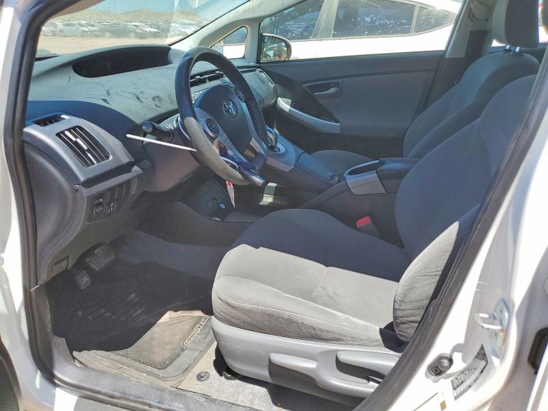 2013 Toyota Prius VIN JTDKN3DU8D0344481 COPART salvage auction — FRONT END, Az - Cert Of Title - Salvage, sold $3,350 on 2026-07-14 (photo 7)