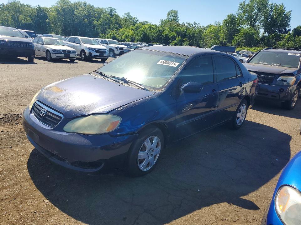 2007 Toyota Corolla VIN JTDBR32E270109000 COPART salvage auction — MINOR DENT/SCRATCHES, Ct - Certificate Of Title, sold $725 on 2026-07-31 (photo 1)
