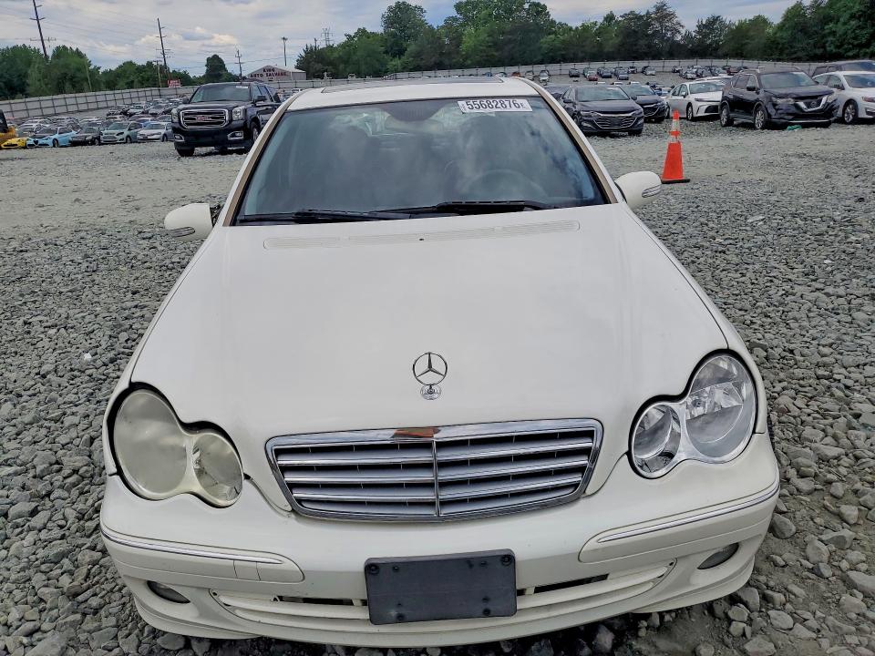 2006 Mercedes-benz C-klasse VIN WDBRF92H56F755923 COPART salvage auction — SIDE, Nc - Salvage Certificate Of Title, sold $225 on 2026-07-15 (photo 5)