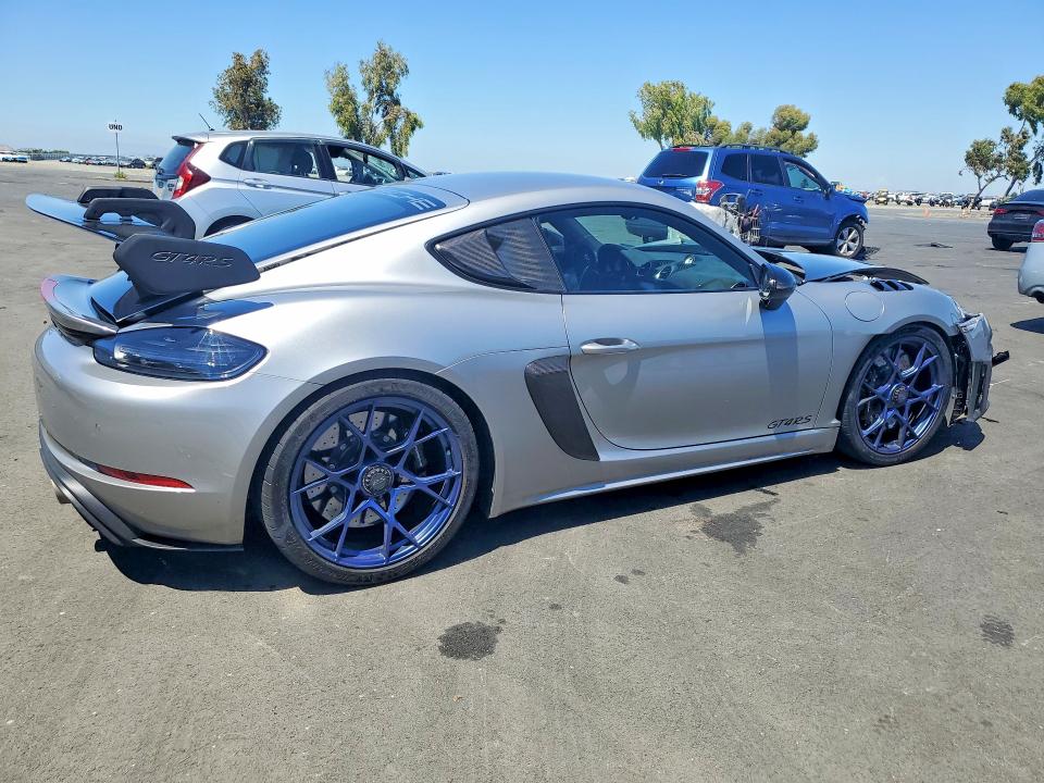 2024 Porsche VIN WP0AE2A89RK274577 COPART salvage auction — FRONT END, Ca - Salvage Certificate, sold $90,500 on 2026-08-17 (photo 3)