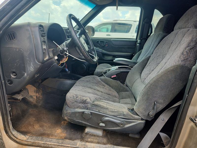 2000 Gmc Jimmy VIN 1GKCT18W5YK232858 COPART salvage auction — NORMAL WEAR, Tn - Certificate Of Title, sold $500 on 2026-07-29 (photo 7)