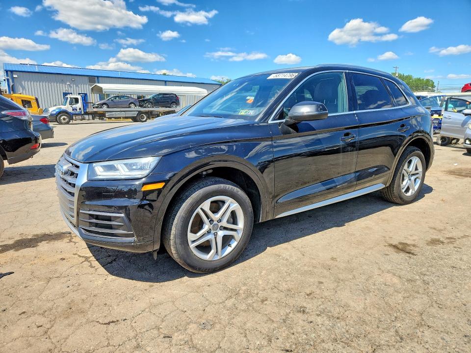 2018 Audi Q5 VIN WA1BNAFY1J2034459 COPART salvage auction — MECHANICAL, Pa - Cert Of Title, sold $6,100 on 2026-07-09 (photo 1)