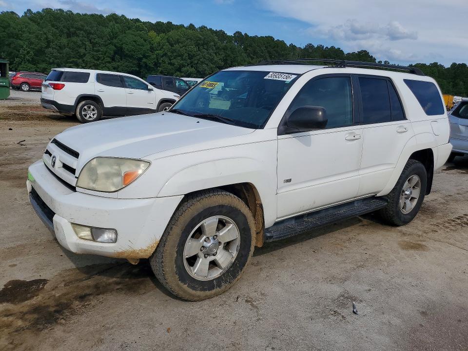 2004 Toyota 4runner VIN JTEZU14R640019289 COPART salvage auction — SIDE, Ms - Cert Of Title-Salvaged, sold $1,800 on 2026-07-10 (photo 1)