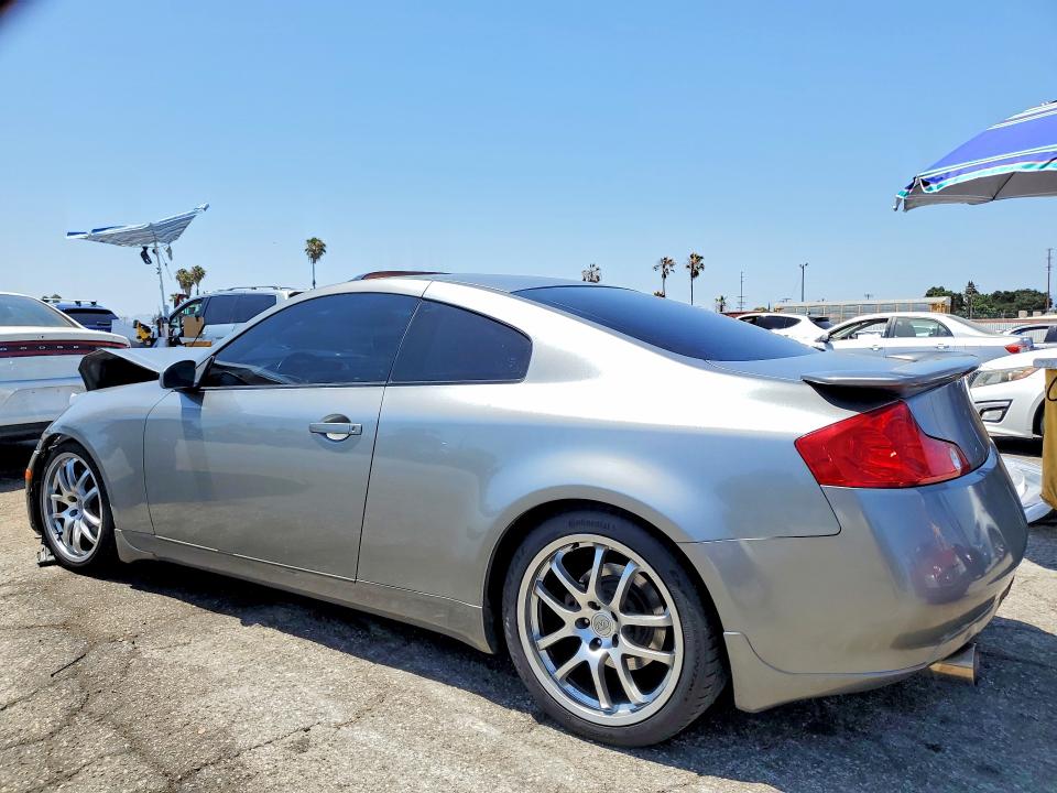 2005 Infiniti G35 VIN JNKCV54E95M426253 COPART salvage auction — FRONT END, Ca - Salvage Certificate, sold $1,750 on 2026-07-24 (photo 2)