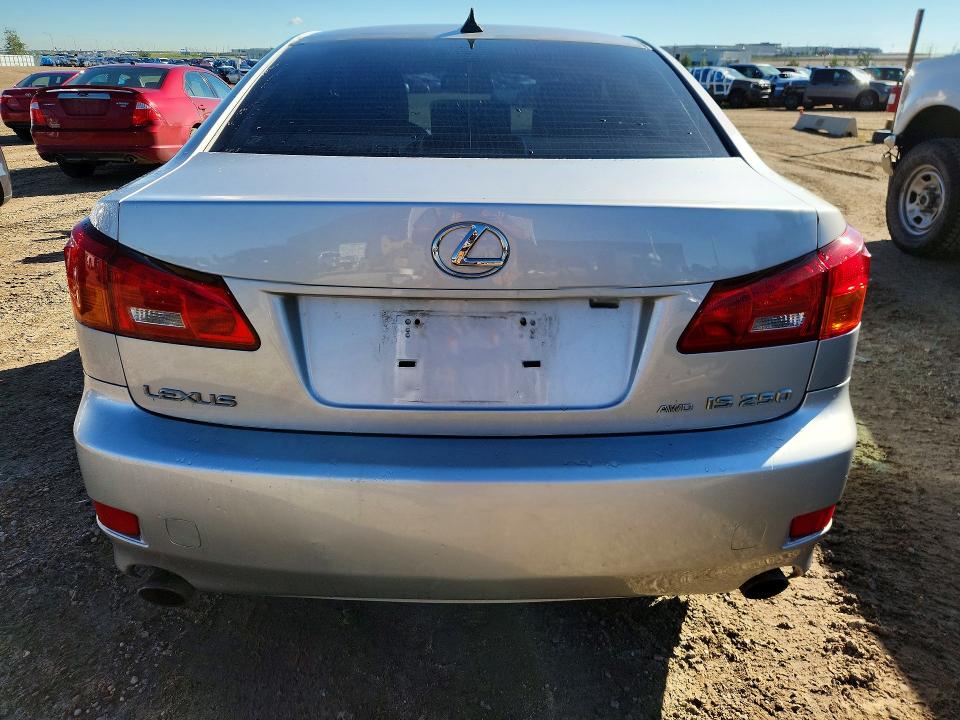 2008 Lexus Is 250 VIN JTHCK262082021859 COPART salvage auction — SIDE, Ab - Bos - Salvage, sold $200 on 2026-07-30 (photo 6)
