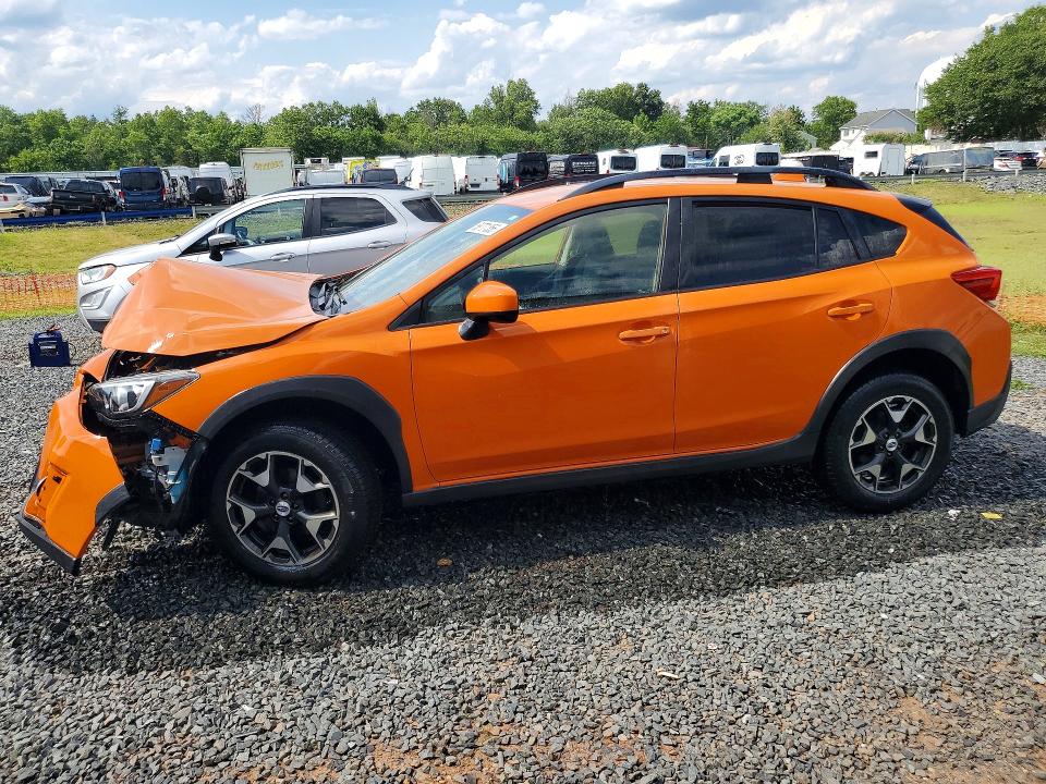 2018 Subaru VIN JF2GTABC0JH258073 COPART salvage auction — FRONT END, Nj - Cert Of Title-Salvage, sold $1,200 on 2026-07-24 (photo 1)