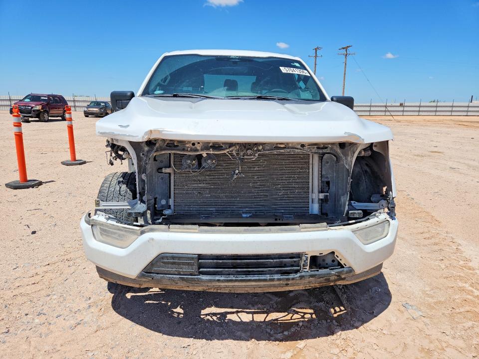 2022 Ford F-150 VIN 1FTFW1E5XNKE90994 COPART salvage auction — FRONT END, Tx - Salvage Vehicle Title, sold $8,500 on 2026-07-29 (photo 5)