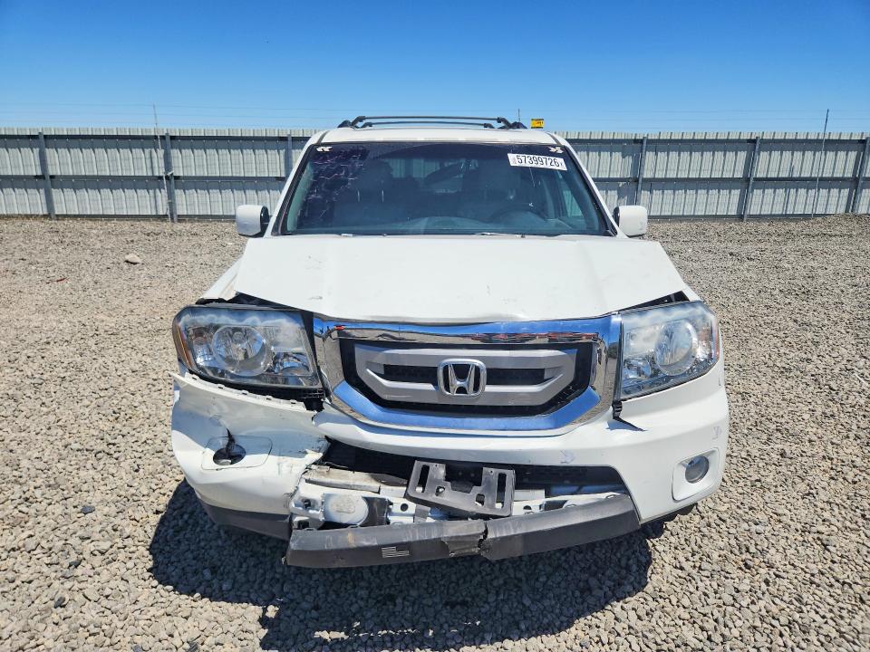 2011 Honda Pilot VIN 5FNYF4H65BB084774 COPART salvage auction — FRONT END, Nv - Salvage Title, sold $1,350 on 2026-07-09 (photo 5)
