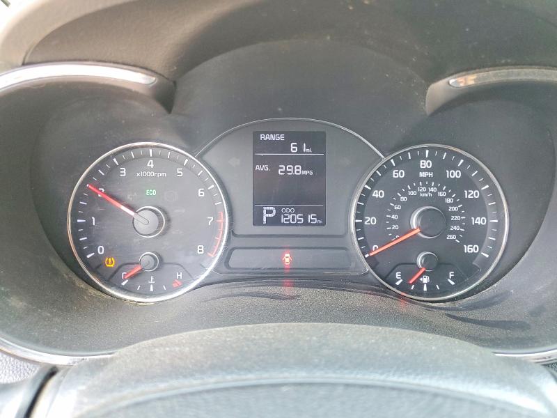 2015 Kia Forte VIN KNAFX4A6XF5422110 COPART salvage auction — MINOR DENT/SCRATCHES, Ca - App For Dup Clean Or Ac, sold $1,400 on 2026-07-25 (photo 9)