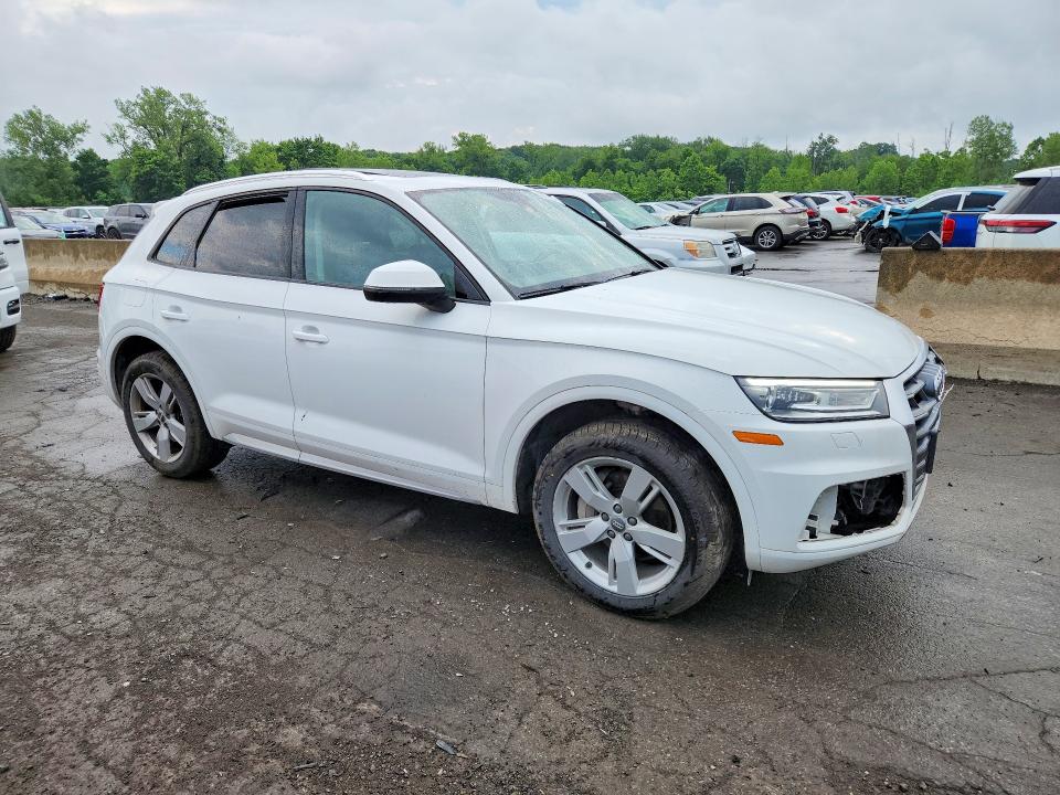 2018 Audi Q5 VIN WA1ANAFY7J2009142 COPART salvage auction — FRONT END, Ny - Mv-907A Salvage Certificate, sold $350 on 2026-07-23 (photo 4)
