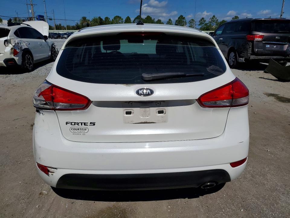 2016 Kia VIN KNAFK5A80G5592533 COPART salvage auction — SIDE, Fl - Cert Of Title Slvg Rebuildable, sold $850 on 2026-07-17 (photo 6)