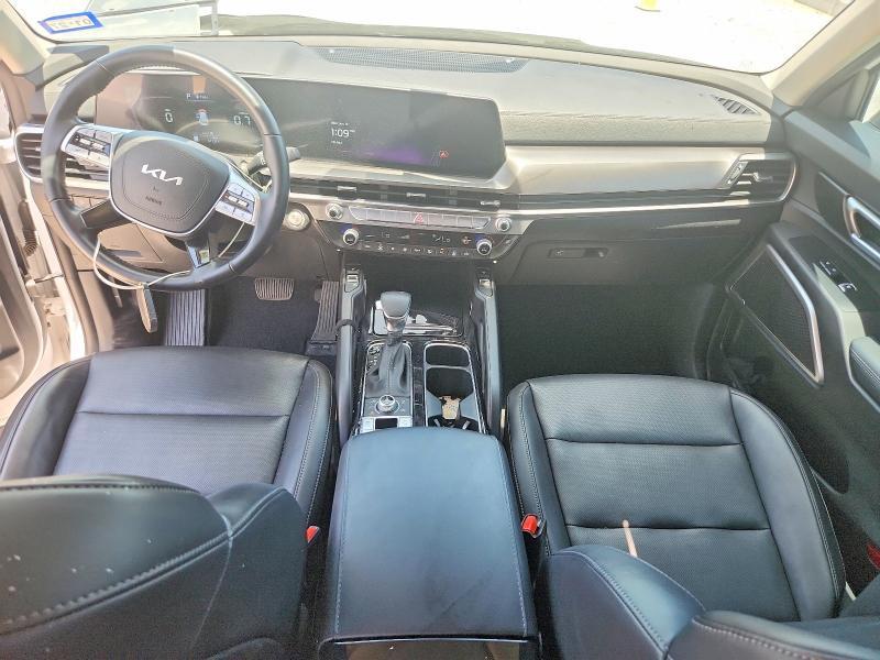 2024 Kia Telluride VIN 5XYP6DGC9RG484407 COPART salvage auction — FRONT END, Tx - Salvage Vehicle Title, sold $3,050 on 2026-07-23 (photo 8)