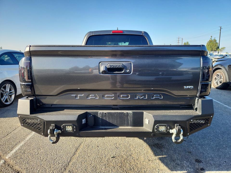 2016 Toyota Tacoma VIN 5TFRX5GN2HX082575 COPART salvage auction — NORMAL WEAR, Ca - Salvage Certificate, sold $7,600 on 2026-07-02 (photo 6)