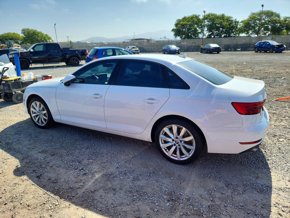 2017 Audi A4 VIN WAUGNAF42HN004966 COPART salvage auction — MINOR DENT/SCRATCHES, CA - SALVAGE CERTIFICATE, sold $125 on 2026-07-24 (photo 2)
