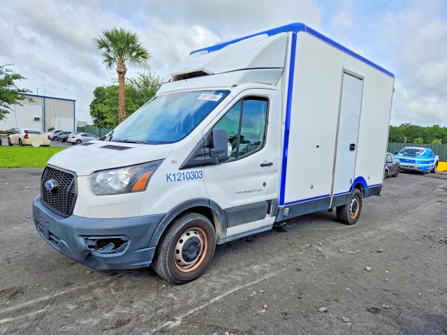 2022 Ford Transit VIN 1FDBW5Z87NKA01604 COPART salvage auction — MINOR DENT/SCRATCHES, Fl - Certificate Of Title, sold $8,000 on 2026-07-29 (photo 1)