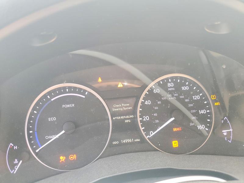 2013 Lexus ES VIN JTHBW1GG7D2014275 COPART salvage auction — MECHANICAL, Ca - Salvage Certificate, sold $2,550 on 2026-07-07 (photo 9)